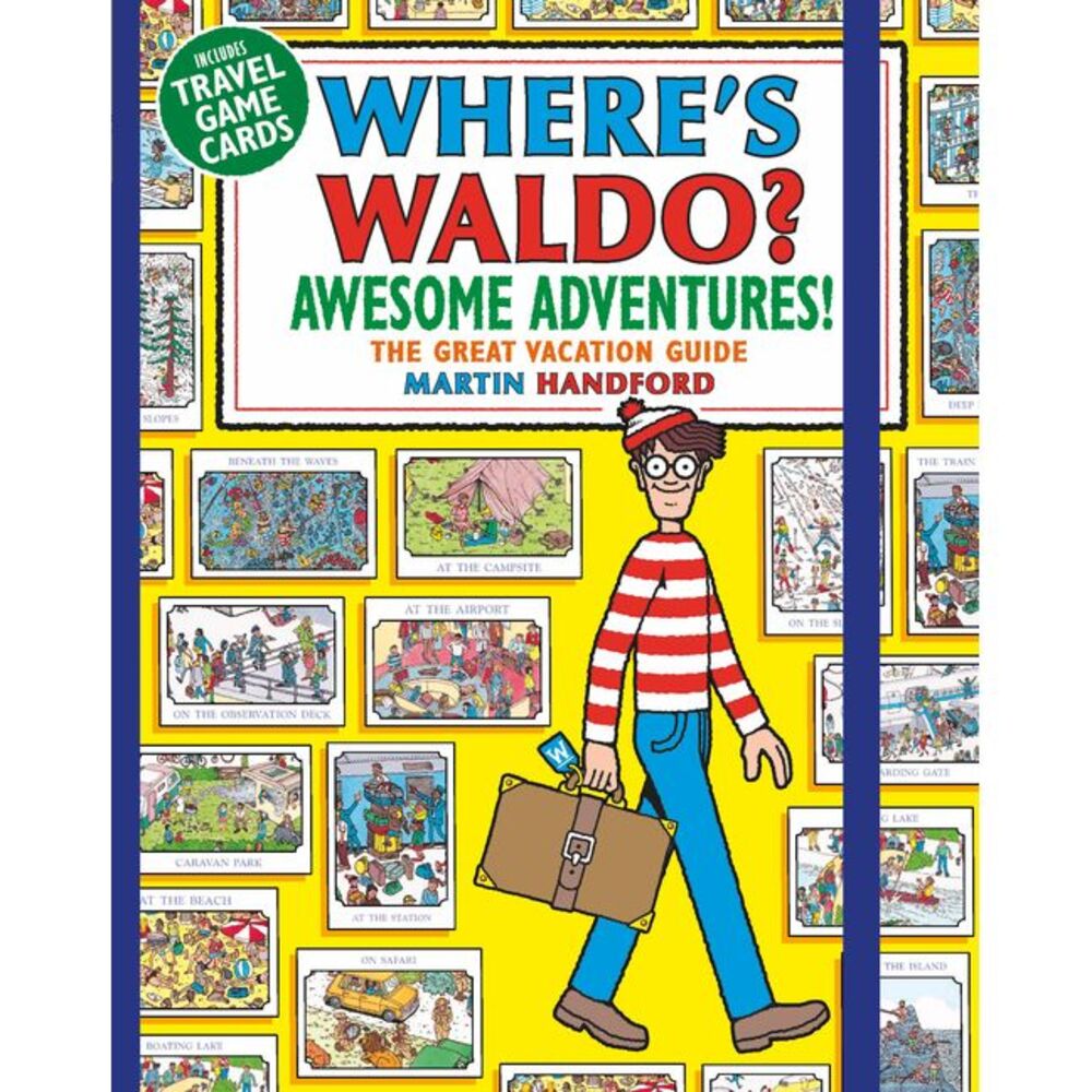 Where's Waldo? Awesome Adventures: The Great Vacation Guide (a Compact, Travel-S